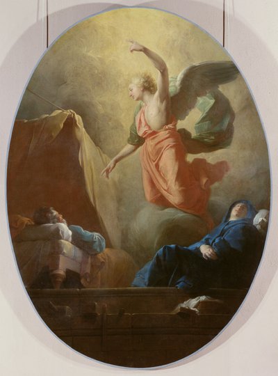 De droom van St. Joseph door Pierre Subleyras